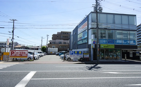 駐車場入口